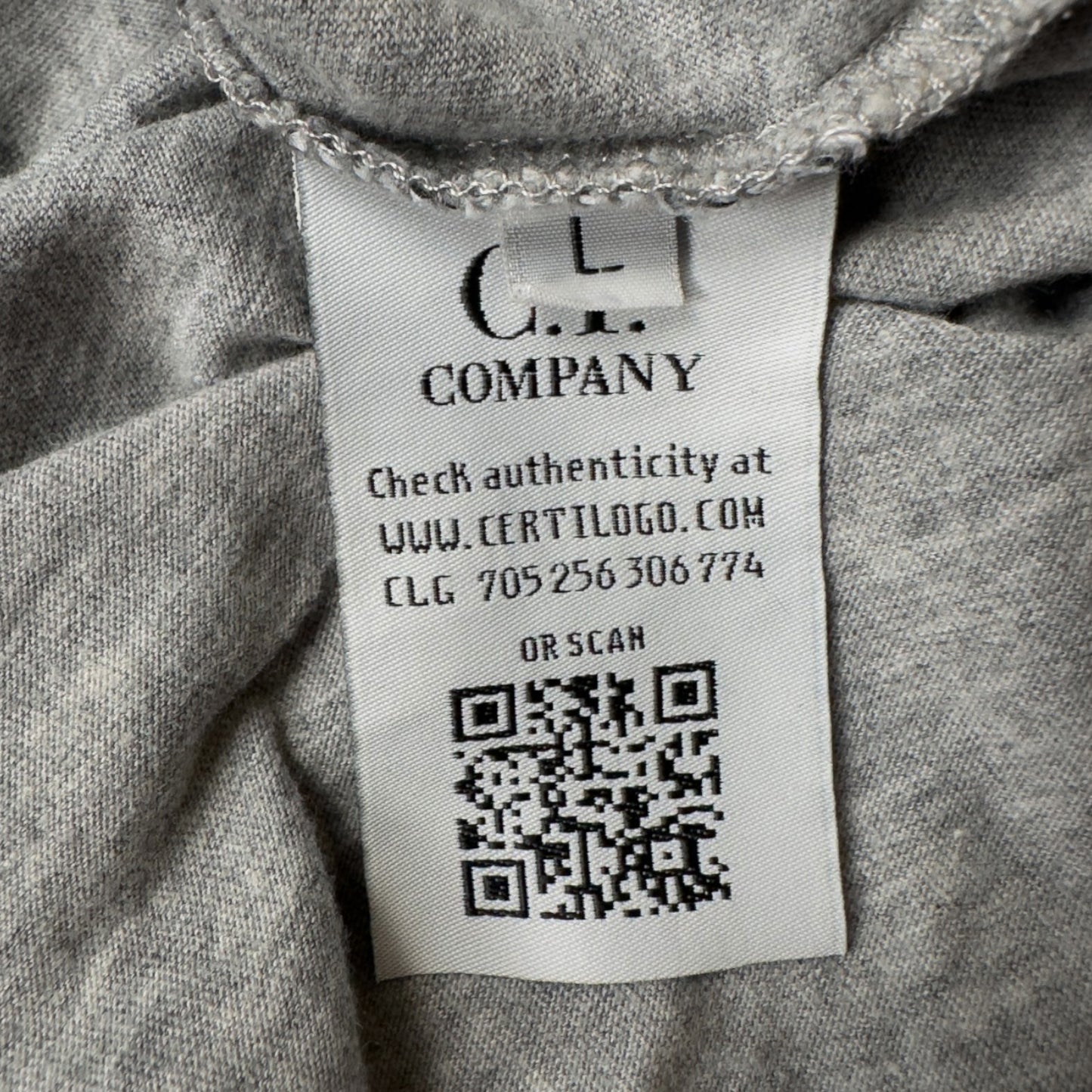 C.P. Company 'Smudge' Logo T-Shirt