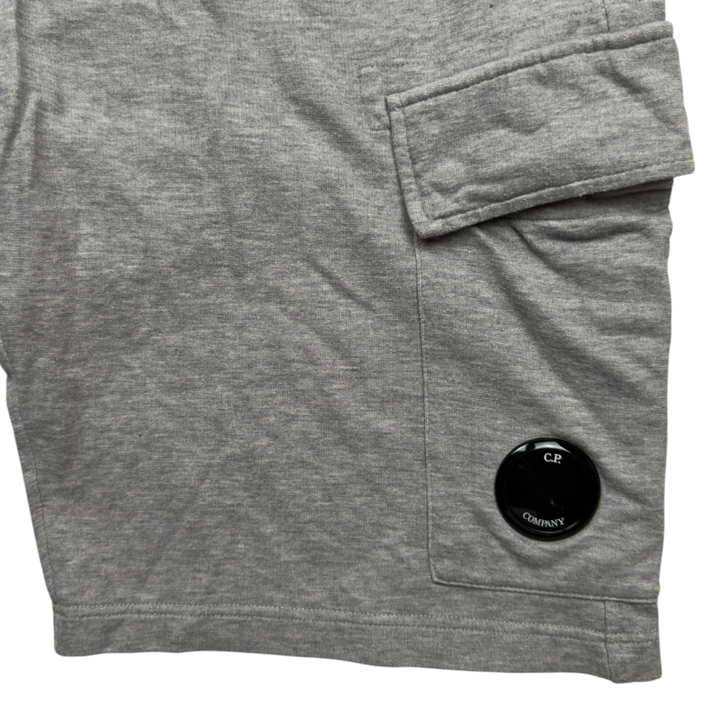 C.P. Company Cotton Lens Shorts - Grey