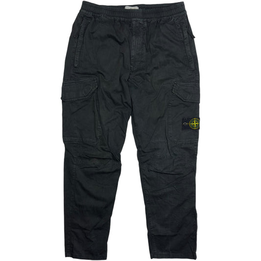 A/W 19 Stone Island Cargo Trousers - Black