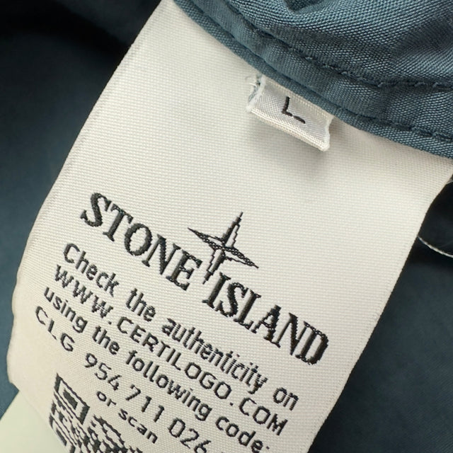 A/W 18 Stone Island Cotton Overshirt - Blue