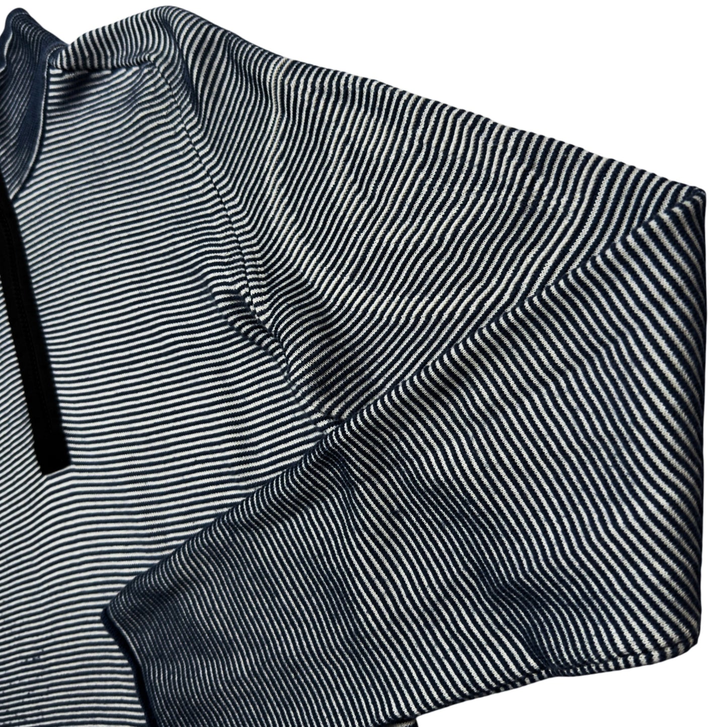 S/S 09 Stone Island Knitted Striped 1/4 Zip Sweater