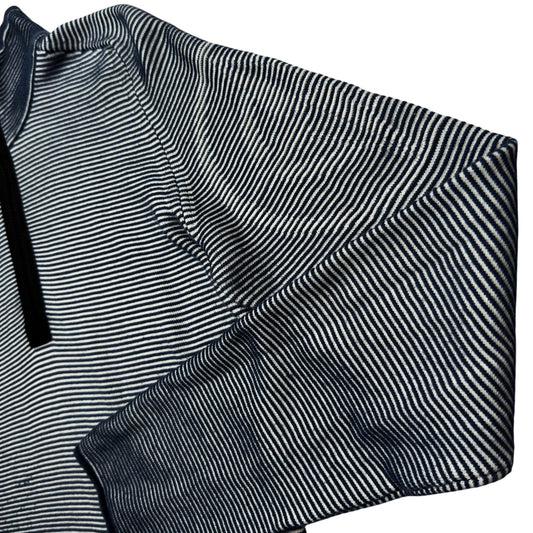 S/S 09 Stone Island Knitted Striped 1/4 Zip Sweater