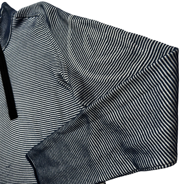 S/S 09 Stone Island Knitted Striped 1/4 Zip Sweater