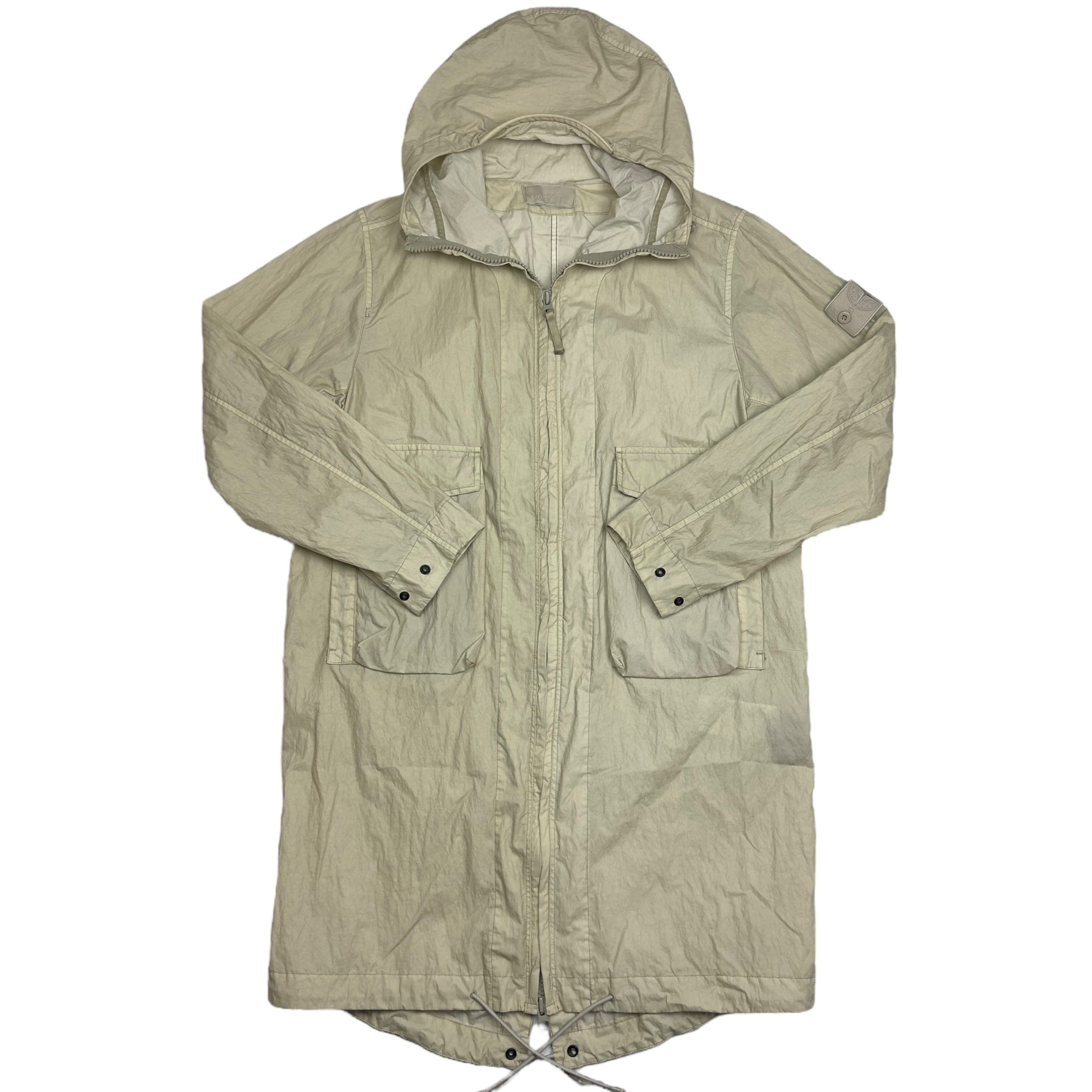 Stone island ghost 50 fili resinata parka online