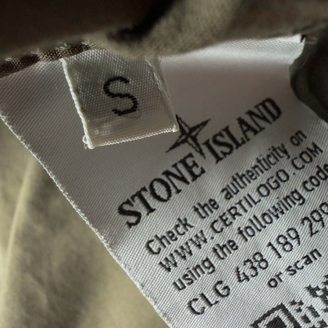 S/S 18 Stone Island Twin Pocket Cotton Overshirt - Khaki