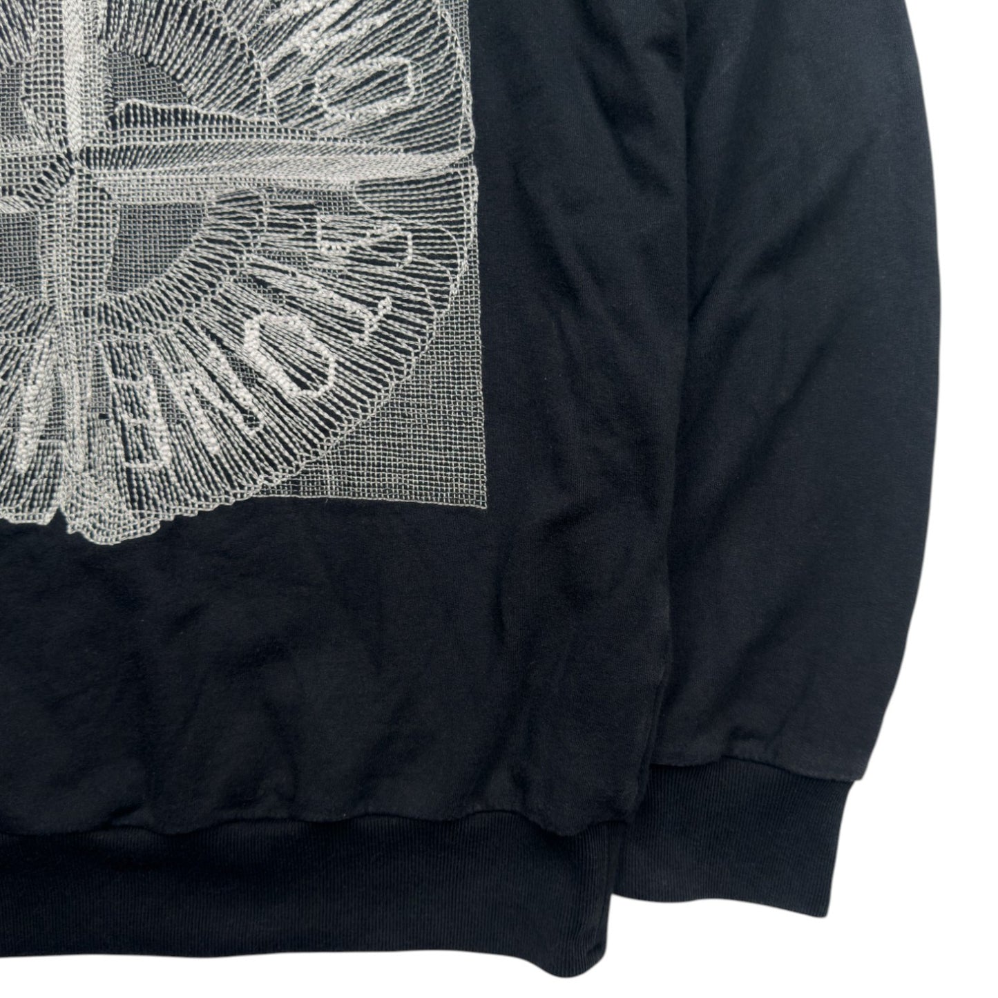 S/S 16 Stone Island Embroidery Compass Sweater - Navy