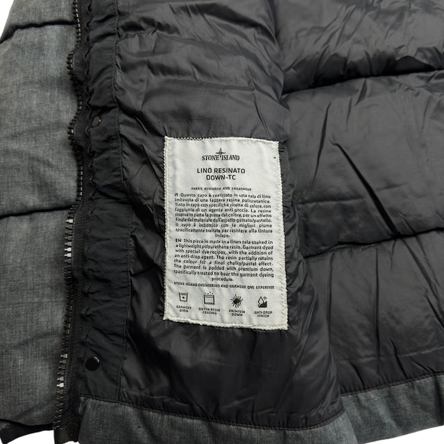 A/W 18 Stone Island Lino Resinato Down-TC Jacket