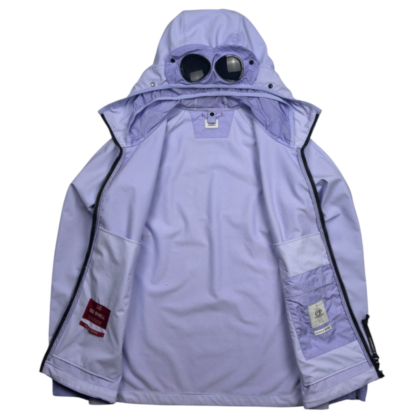 C.P. Company GD Shell Goggle Jacket - Lilac