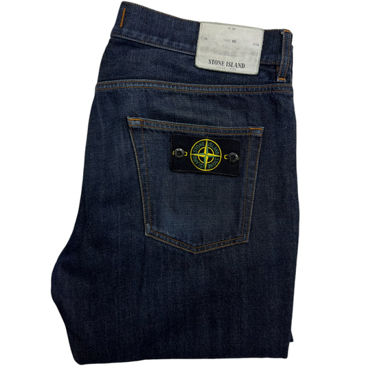 S/S 13 Stone Island Regular Fit Dark Wash Jeans 34/34