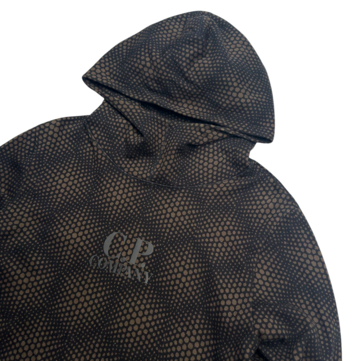 C.P. Company Pattern Spellout Hoodie