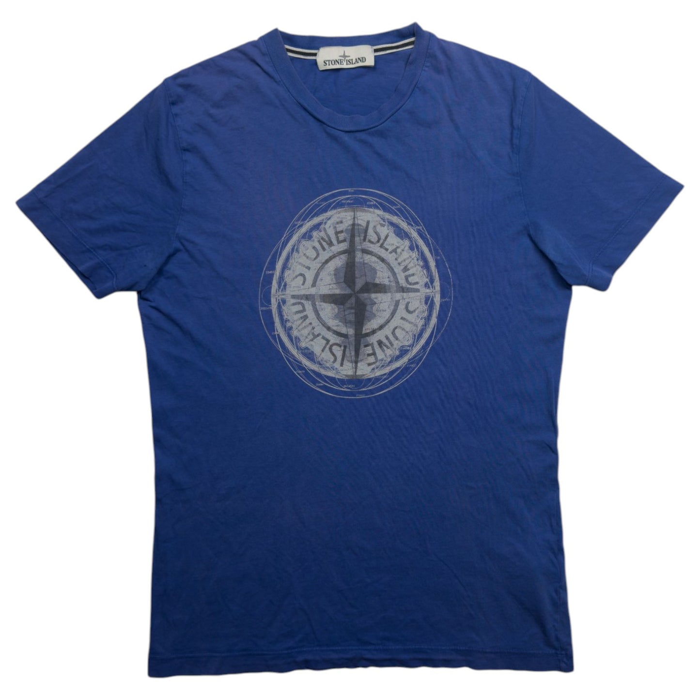 S/S 15 Stone Island Compass Logo T-Shirt - Blue