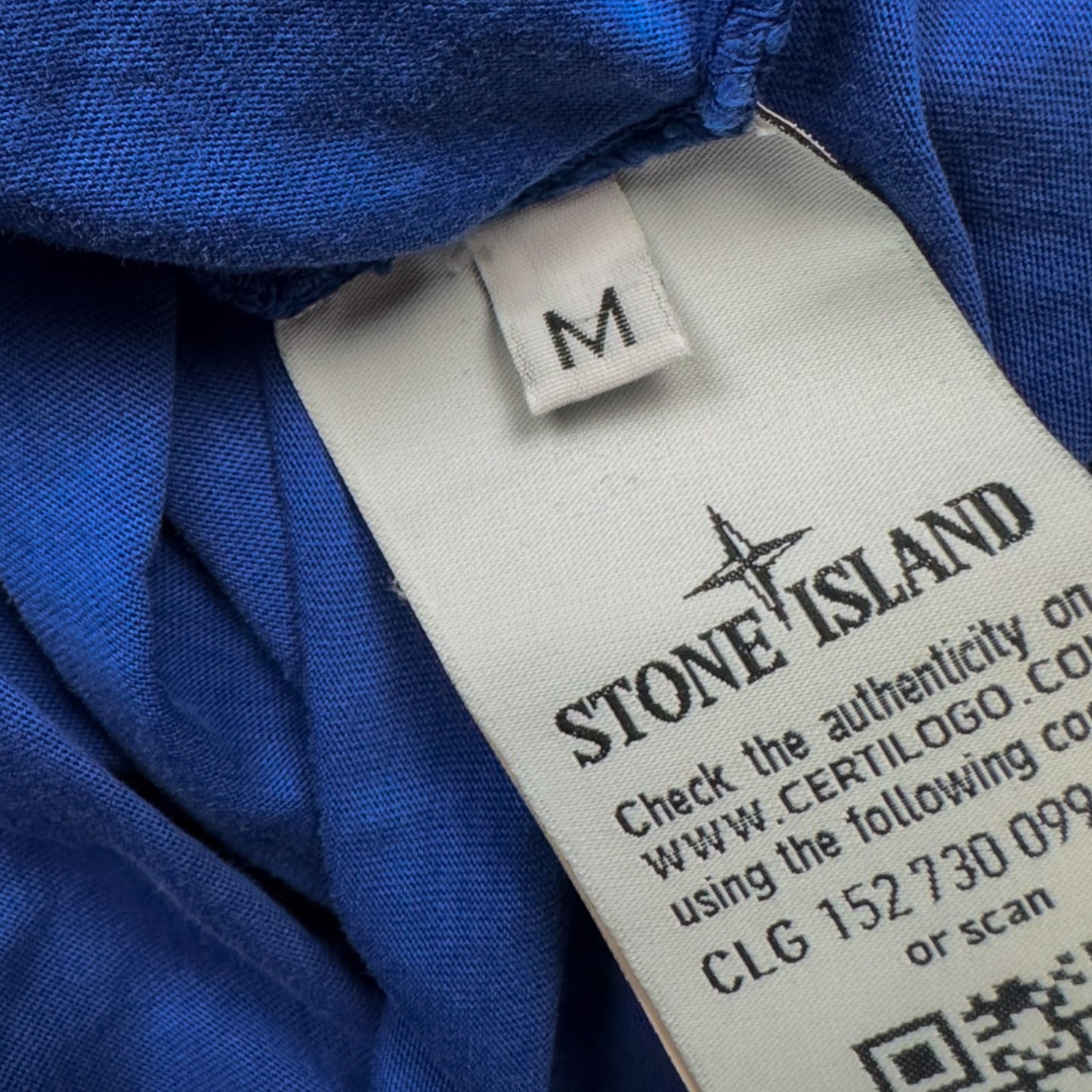 S/S 15 Stone Island Compass Logo T-Shirt - Blue
