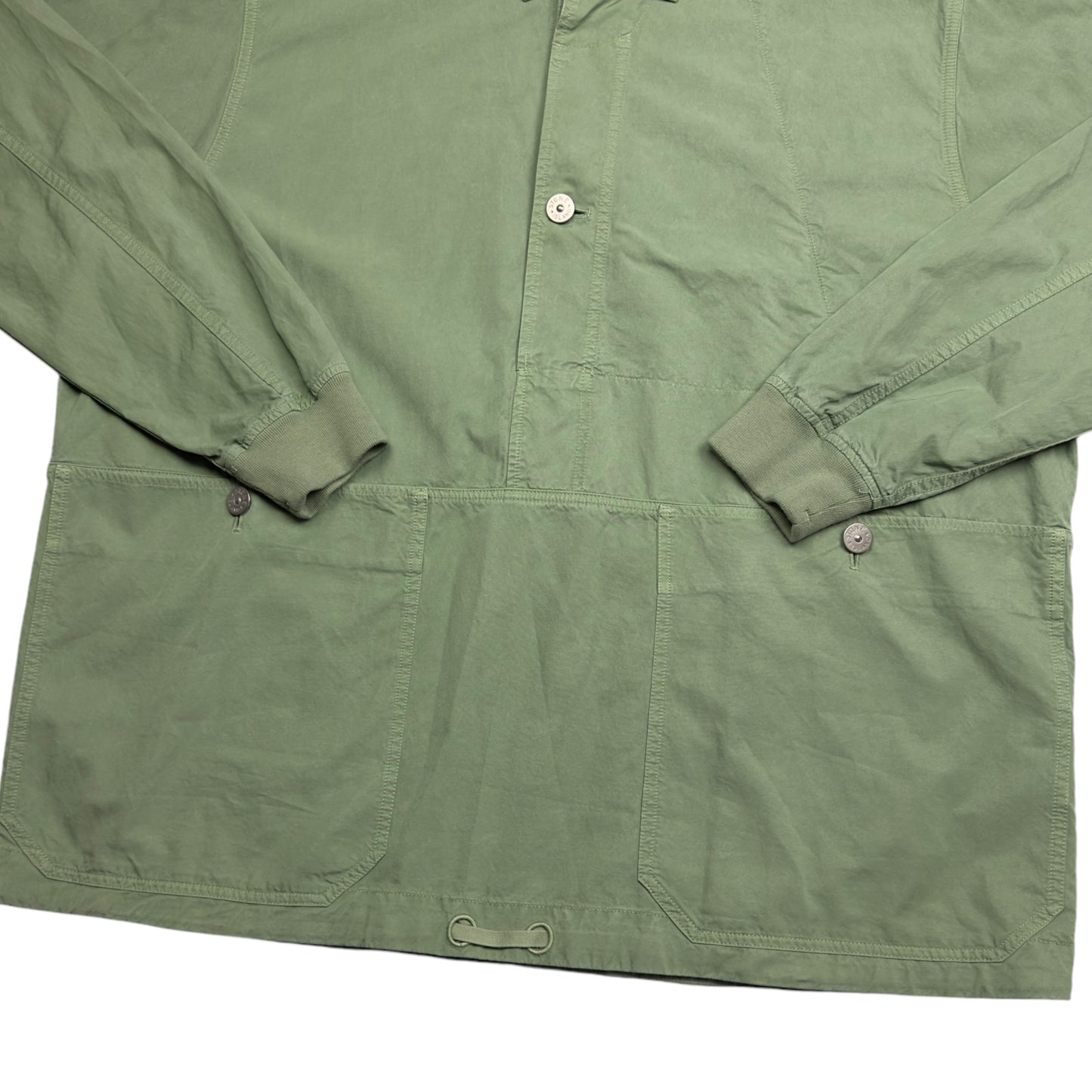 S/S 23 Stone Island Cupro Cotton Twill TC Smock - Sage Green