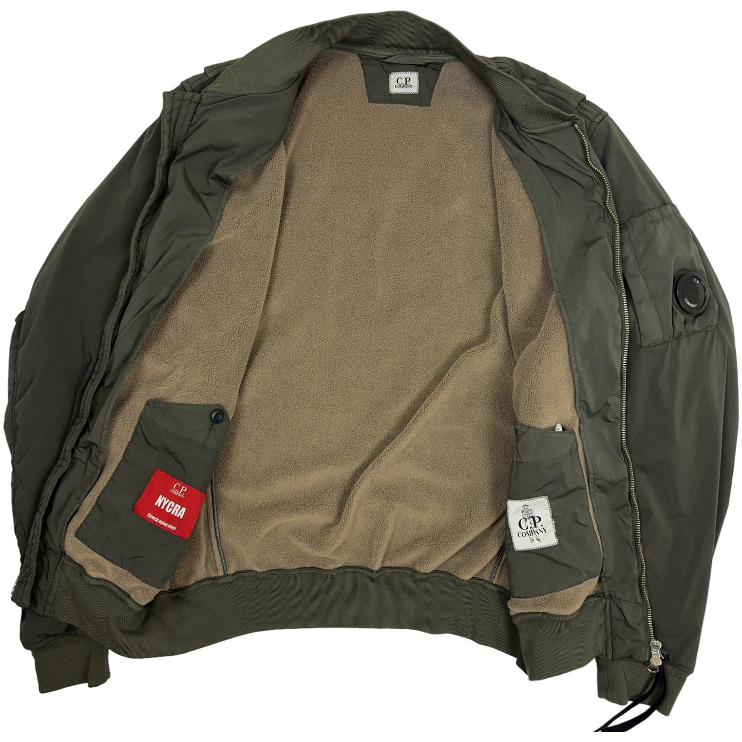 C.P. Company Nycra Bomber with Fleece Lining