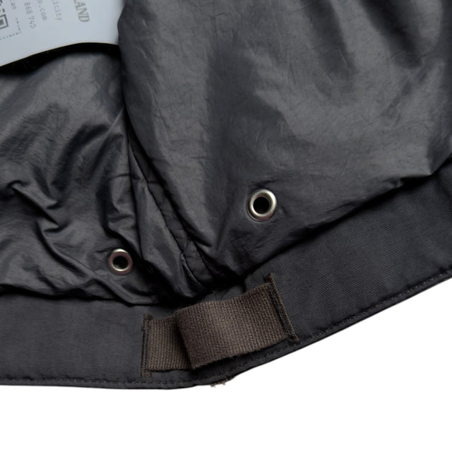 S/S 25 Stone Island Mussola Gommata TC Hooded Parka - Charcoal