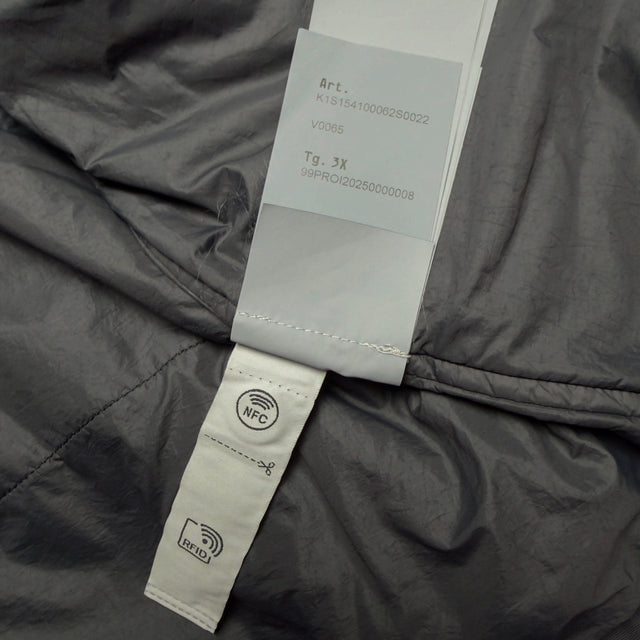 S/S 25 Stone Island Mussola Gommata TC Hooded Parka - Charcoal