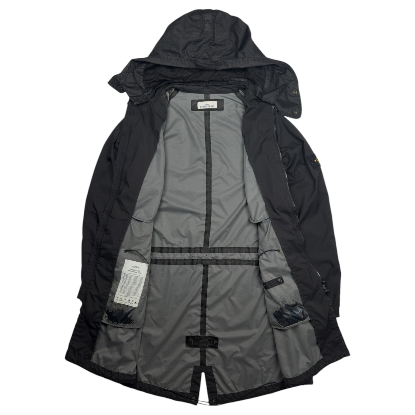 S/S 17 Stone Island Performance Tela Fishtail Parka Jacket