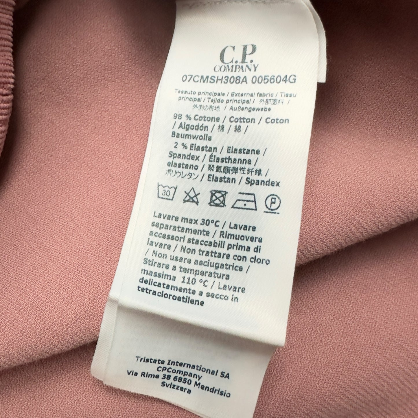 C.P. Company Corduroy Pocket Overshirt - Rose