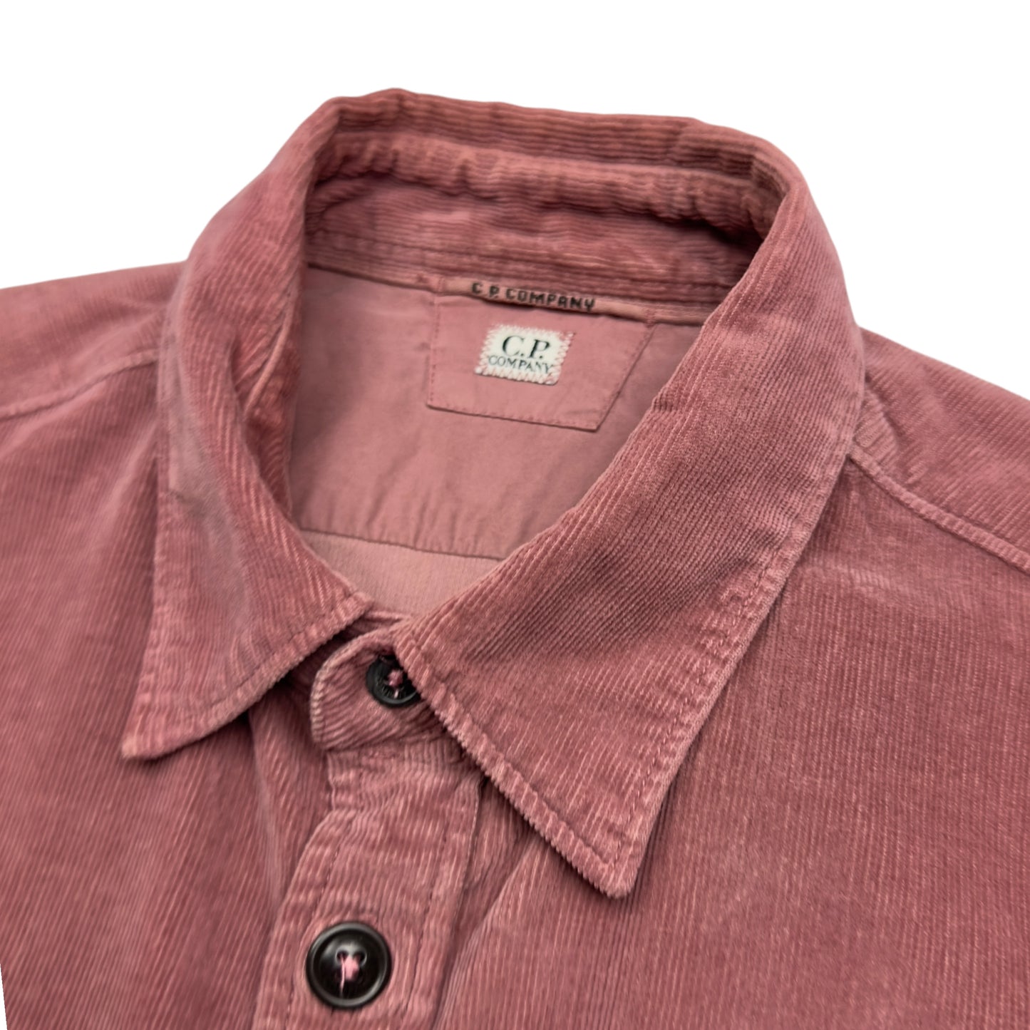 C.P. Company Corduroy Pocket Overshirt - Rose