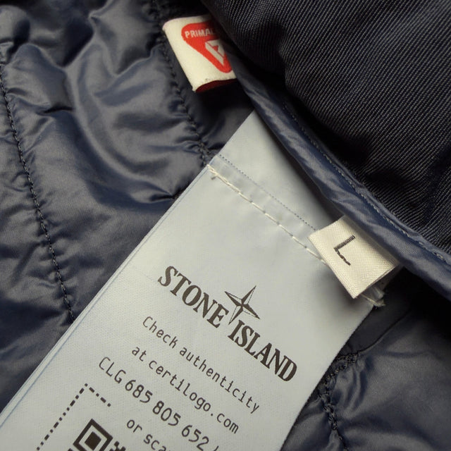 S/S 24 Stone Island Quilted Nylon Stella PrimaLoft-TC Jacket - Navy