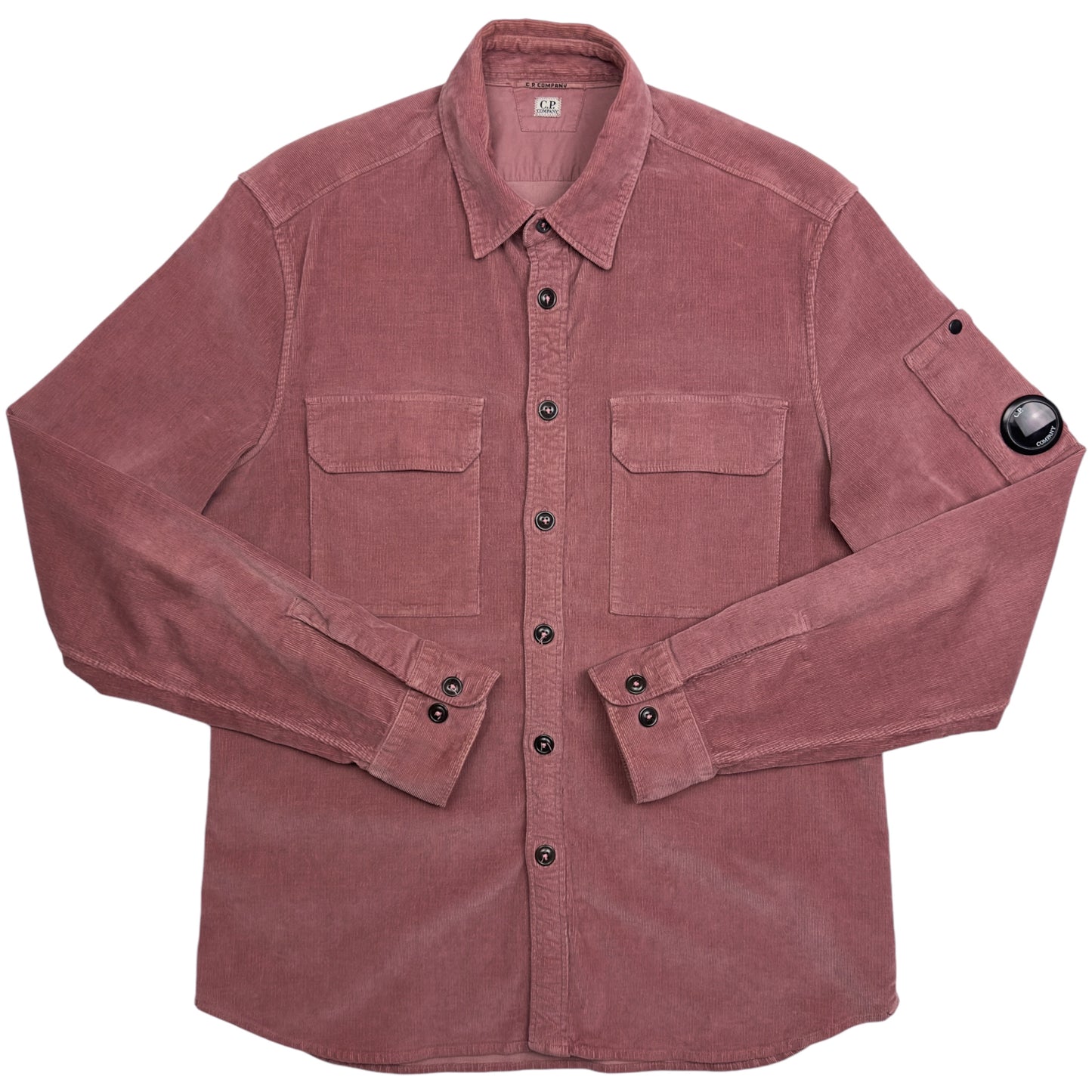 C.P. Company Corduroy Pocket Overshirt - Rose