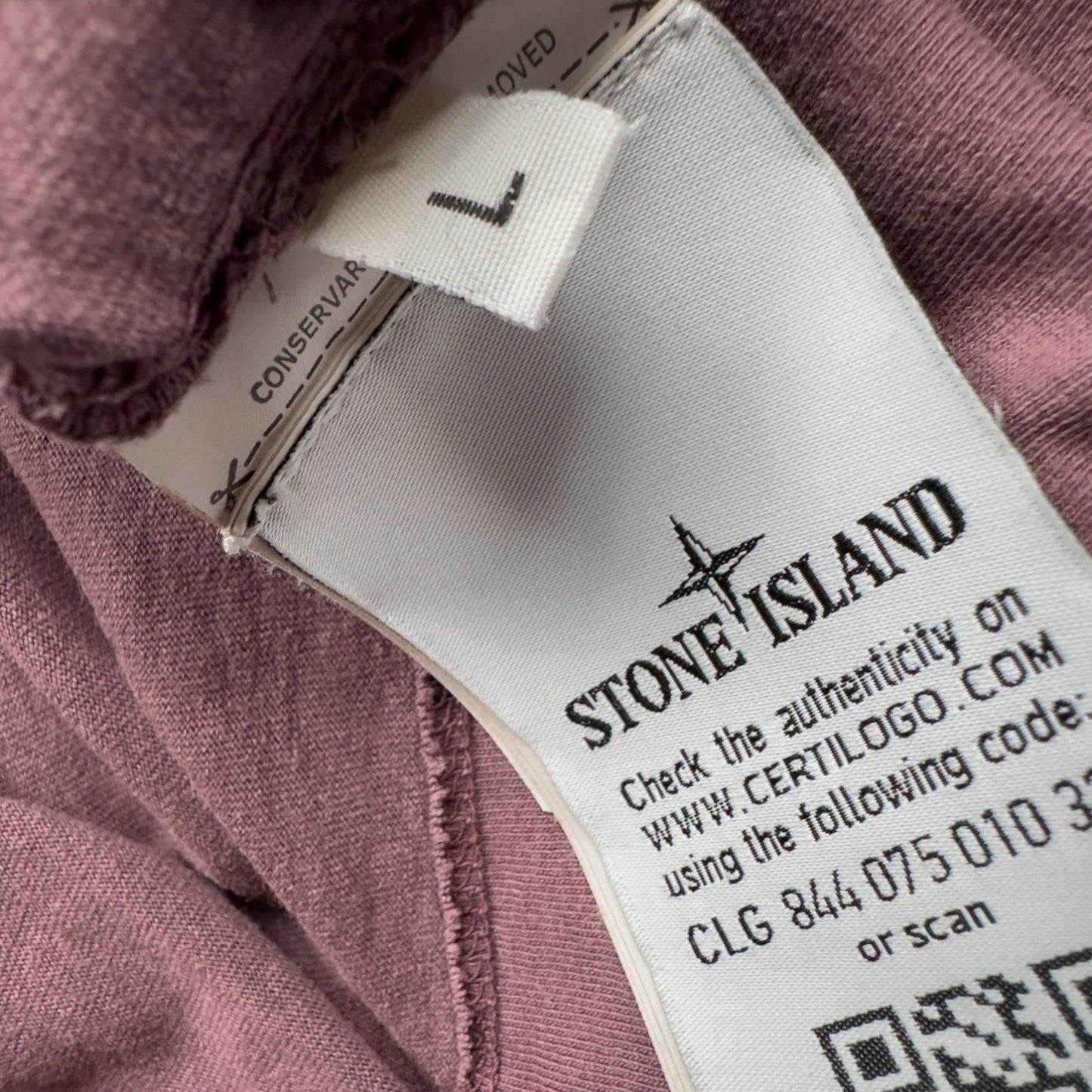 S/S 21 Stone Island Marble Three Print T-Shirt