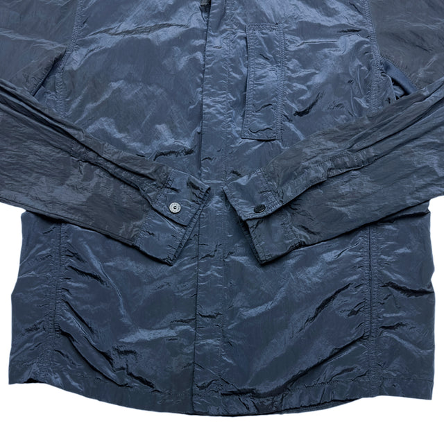 S/S 18 Stone Island Nylon Metal Overshirt - Navy