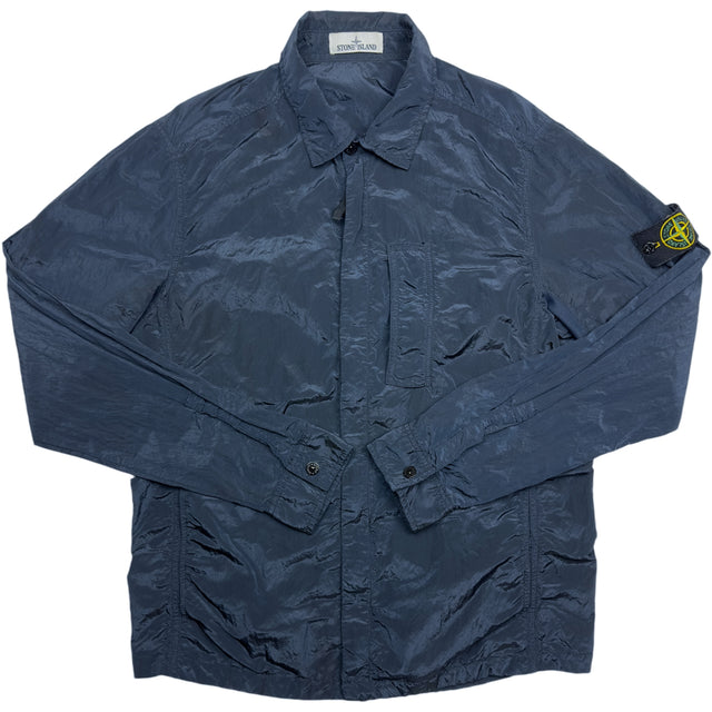 S/S 18 Stone Island Nylon Metal Overshirt - Navy