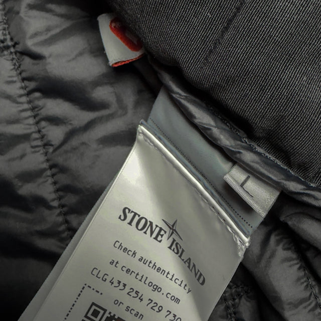 S/S 24 Stone Island Quilted Nylon Stella PrimaLoft-TC Jacket - Black