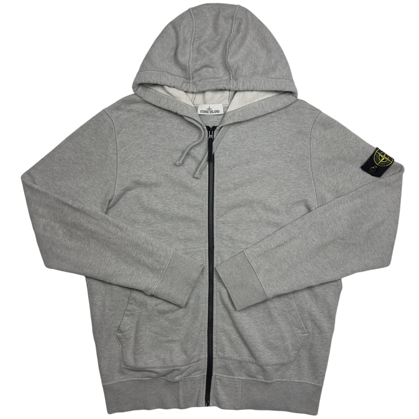 A/W 22 Stone Island Full Zip Hoodie - Grey