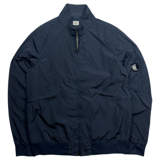 C.P. Company Chrome Bomber Jacket - Navy