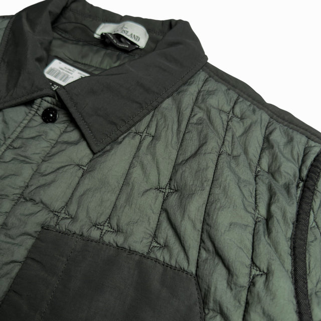 S/S 24 Stone Island Quilted Nylon Stella PrimaLoft-TC Jacket - Musk Green