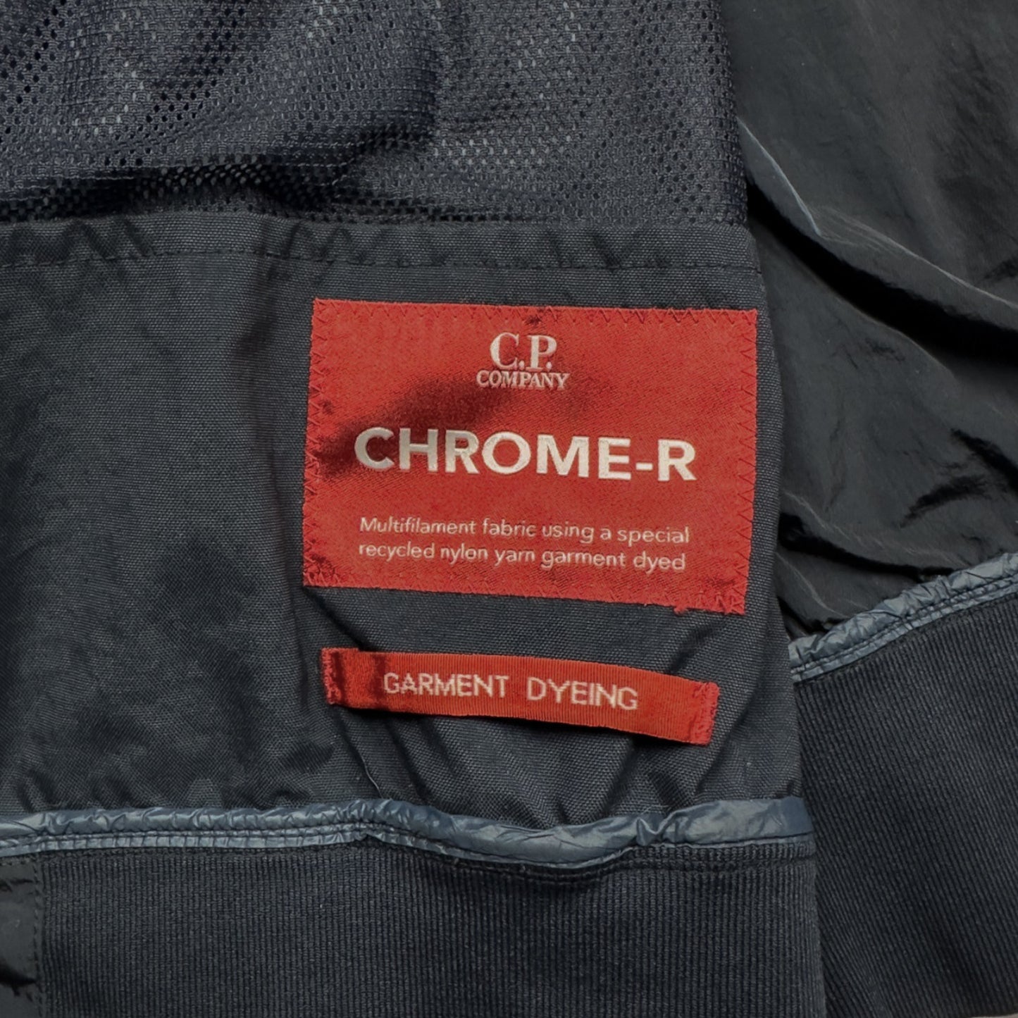 C.P. Company Chrome Bomber Jacket - Navy