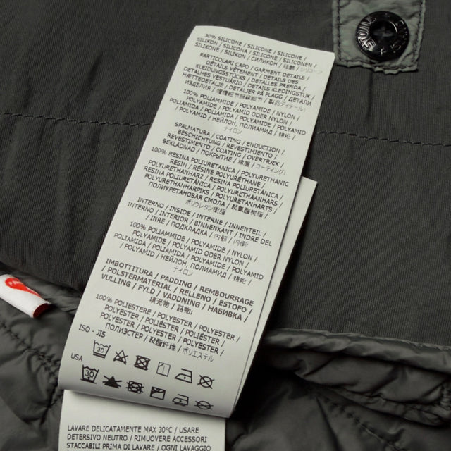 S/S 24 Stone Island Quilted Nylon Stella PrimaLoft-TC Jacket - Musk Green