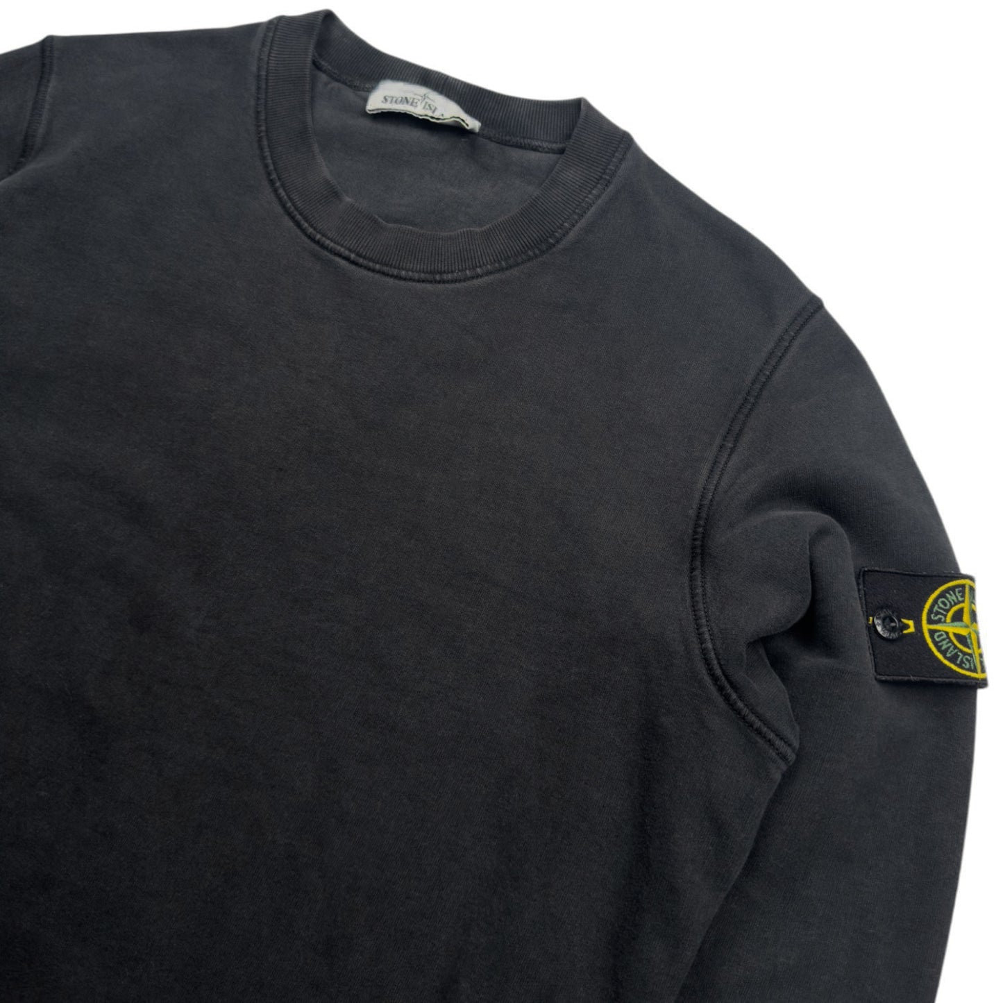 A/W 21 Stone Island Crewneck Sweater - Black