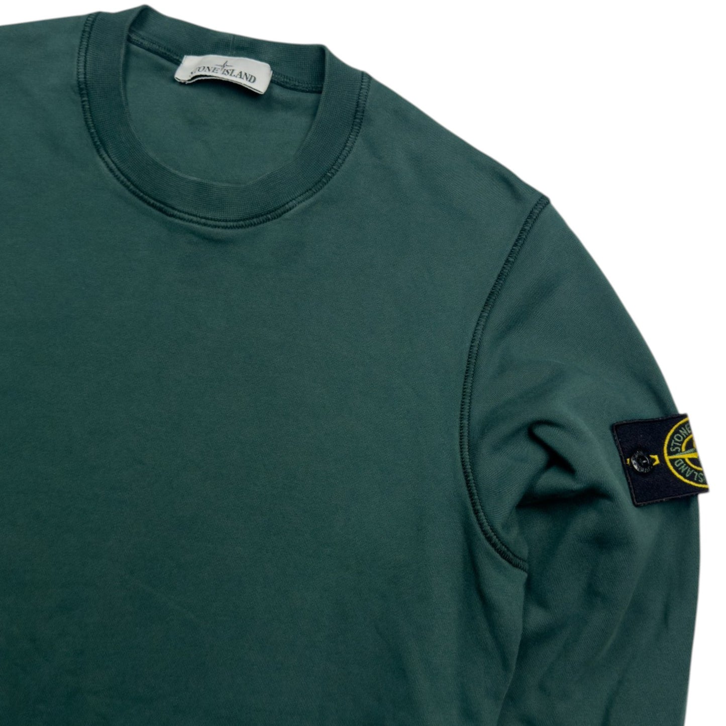Stone Island Crewneck Sweater - Bottle Green