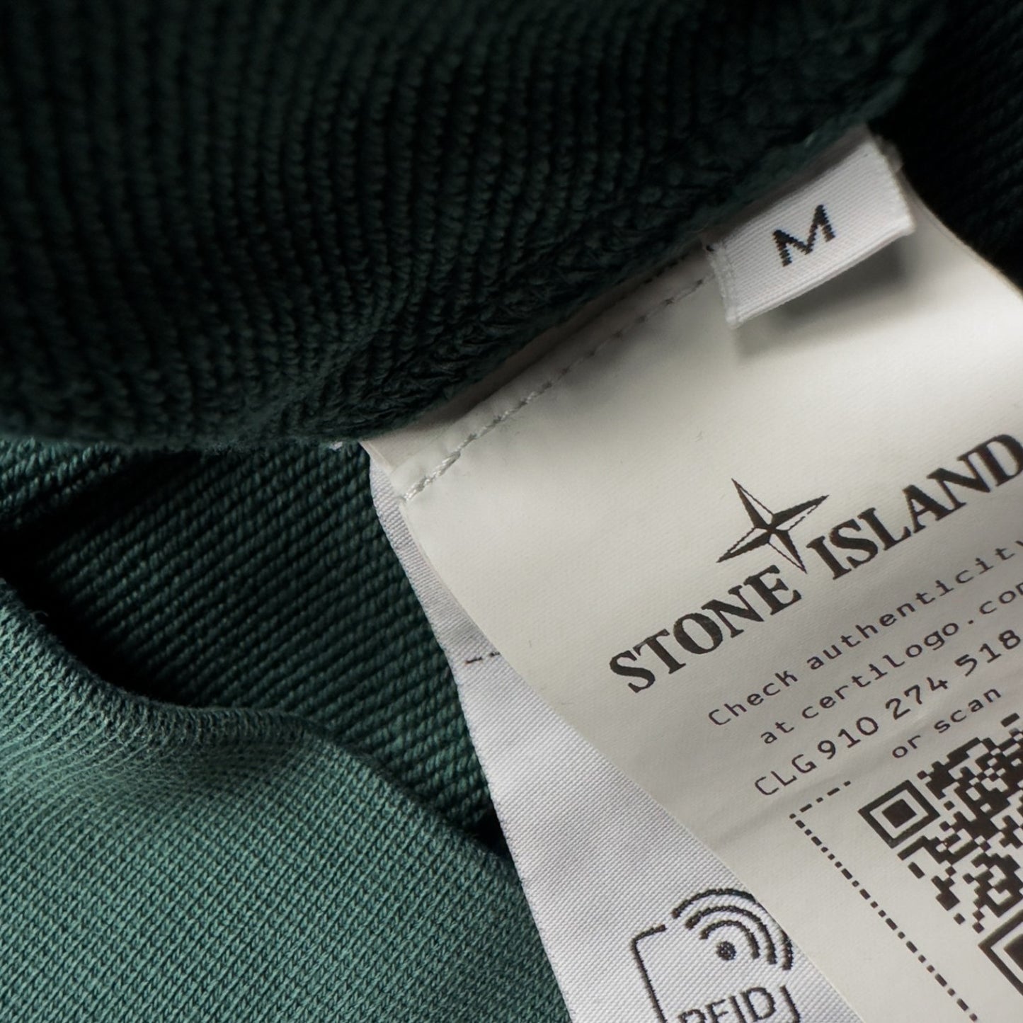 Stone Island Crewneck Sweater - Bottle Green