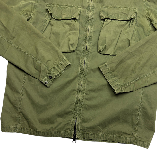 S/S 22 Stone Island Pocket Overshirt - Khaki
