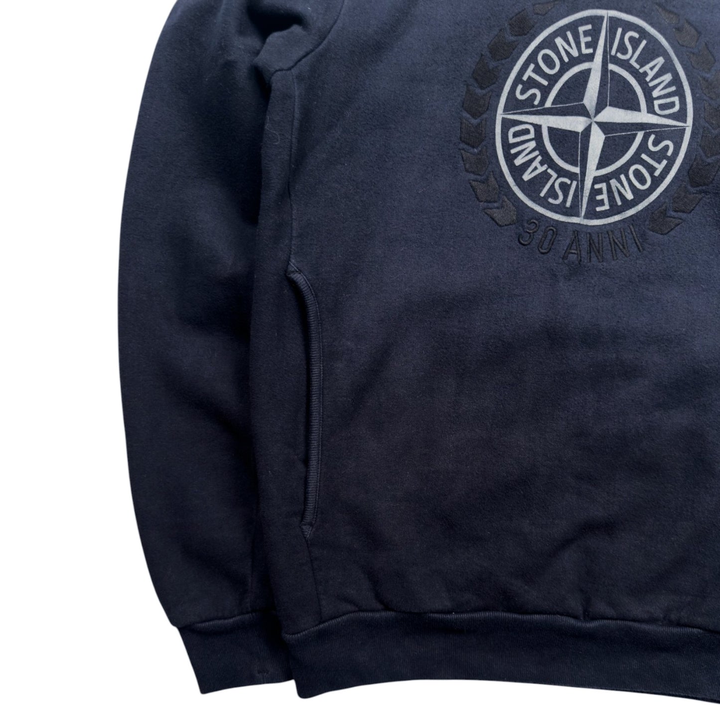 A/W 12 Stone Island 30 Anni Hoodie - Navy