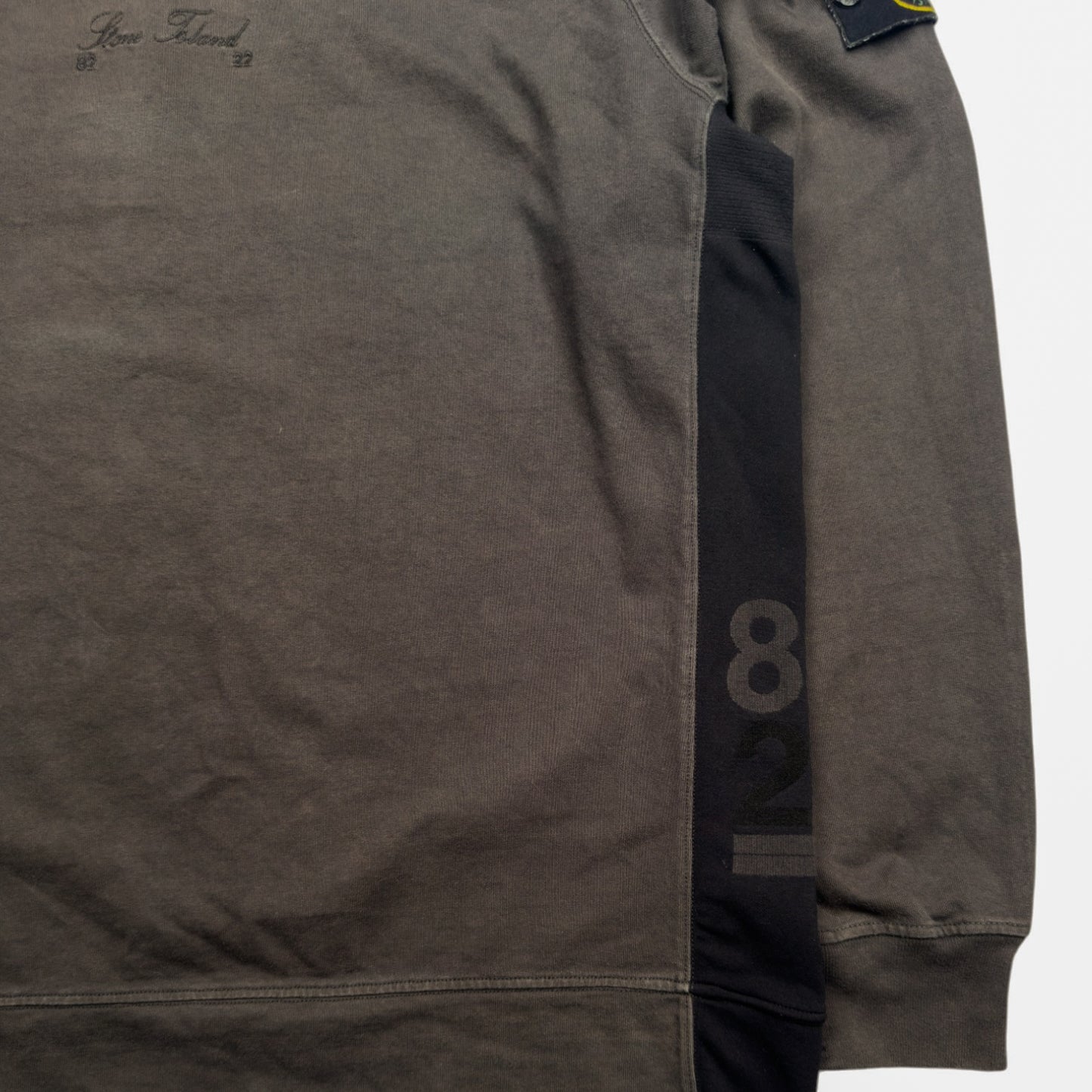 S/S 22 Stone Island 40th Anniversary 82/22 Crewneck Sweater - Brown