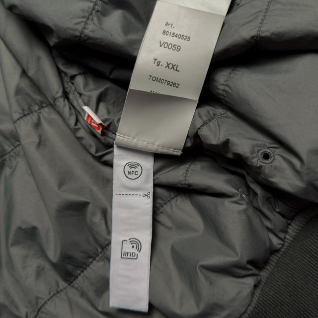 S/S 24 Stone Island Skin Touch Nylon with PrimaLoft TC Bomber Jacket - Musk Green