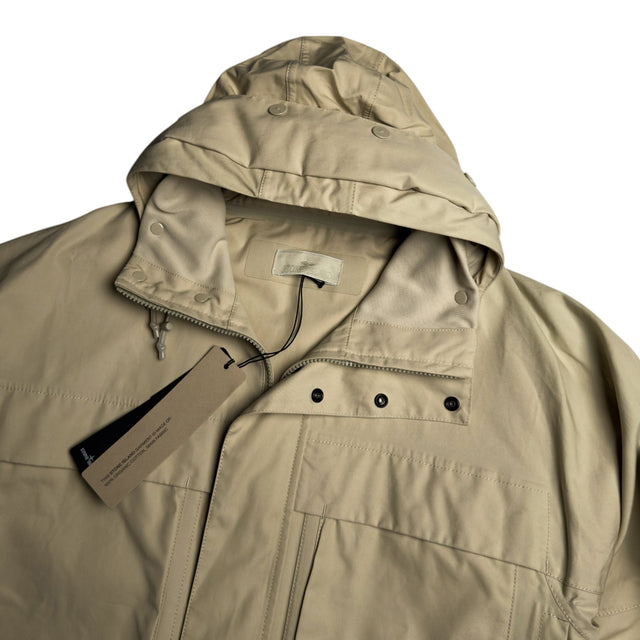 S/S 24 Stone Island Ghost Piece O-Ventile Field Jacket - Beige