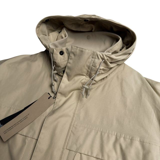 S/S 24 Stone Island Ghost Piece O-Ventile Field Jacket - Beige