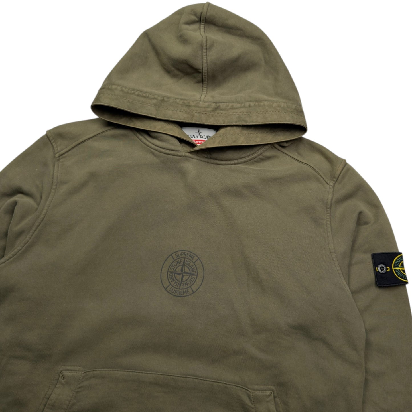 A/W 17 Stone Island X Supreme Reflective Hoodie