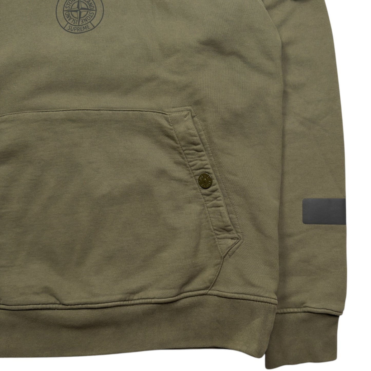 A/W 17 Stone Island X Supreme Reflective Hoodie