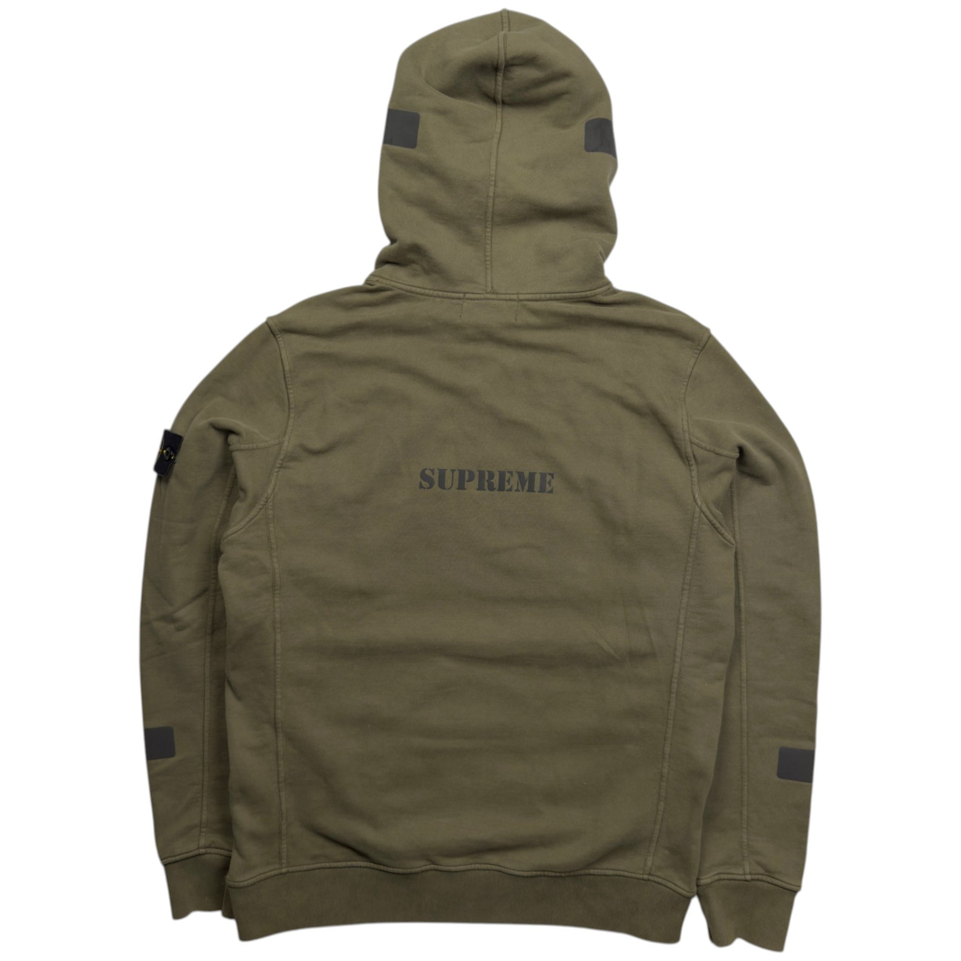 A/W 17 Stone Island X Supreme Reflective Hoodie
