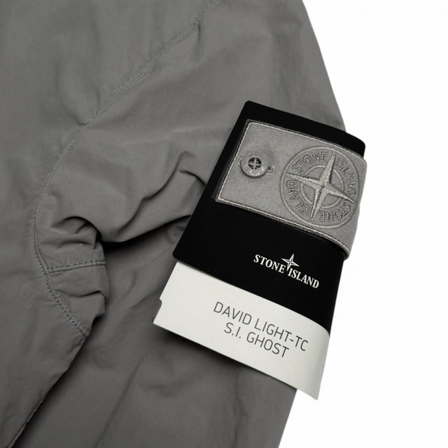 S/S 26 Stone Island David Light-TC Ghost Coach Jacket - Grey