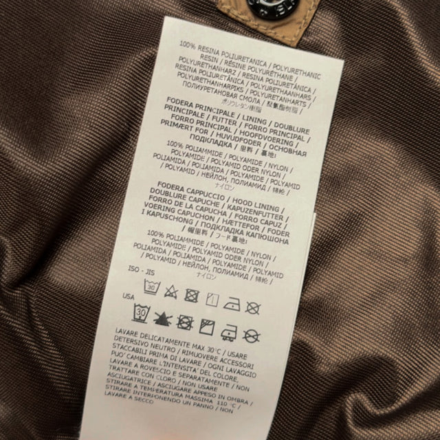 S/S 26 Stone Island Garment Dyed Crinkle Reps NY Hooded Jacket - Shadow Brown