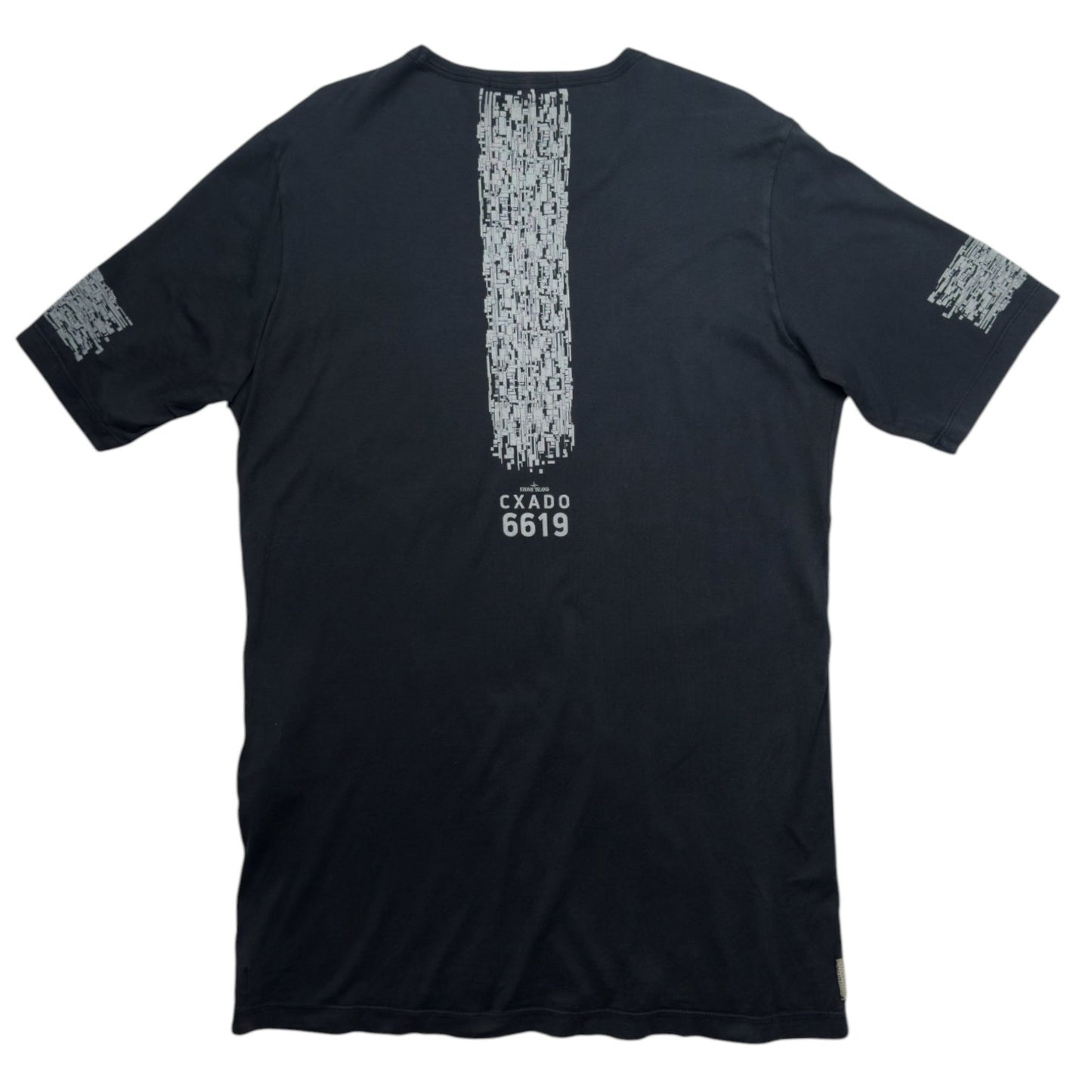 S/S 17 Stone Island Shadow Project Print T-Shirt - Black