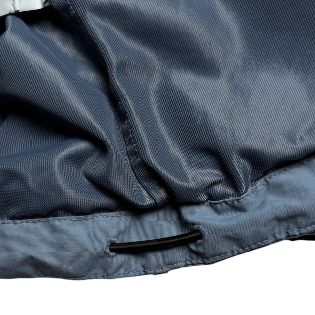 S/S 26 Stone Island Garment Dyed Crinkle Reps NY Hooded Jacket - Avio Blue